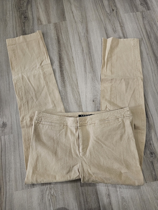 Lauren Ralph Lauren Pants - 🟣3 For $51🟣 Lauren Ralph Lauren Women's Tan Modern Straight Pants